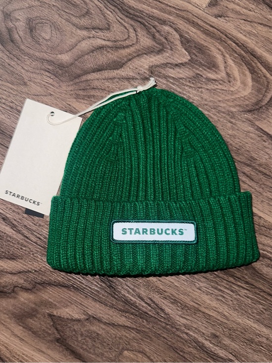 NWT Starbucks Green Knit Beanie Bearista One Size main image 4